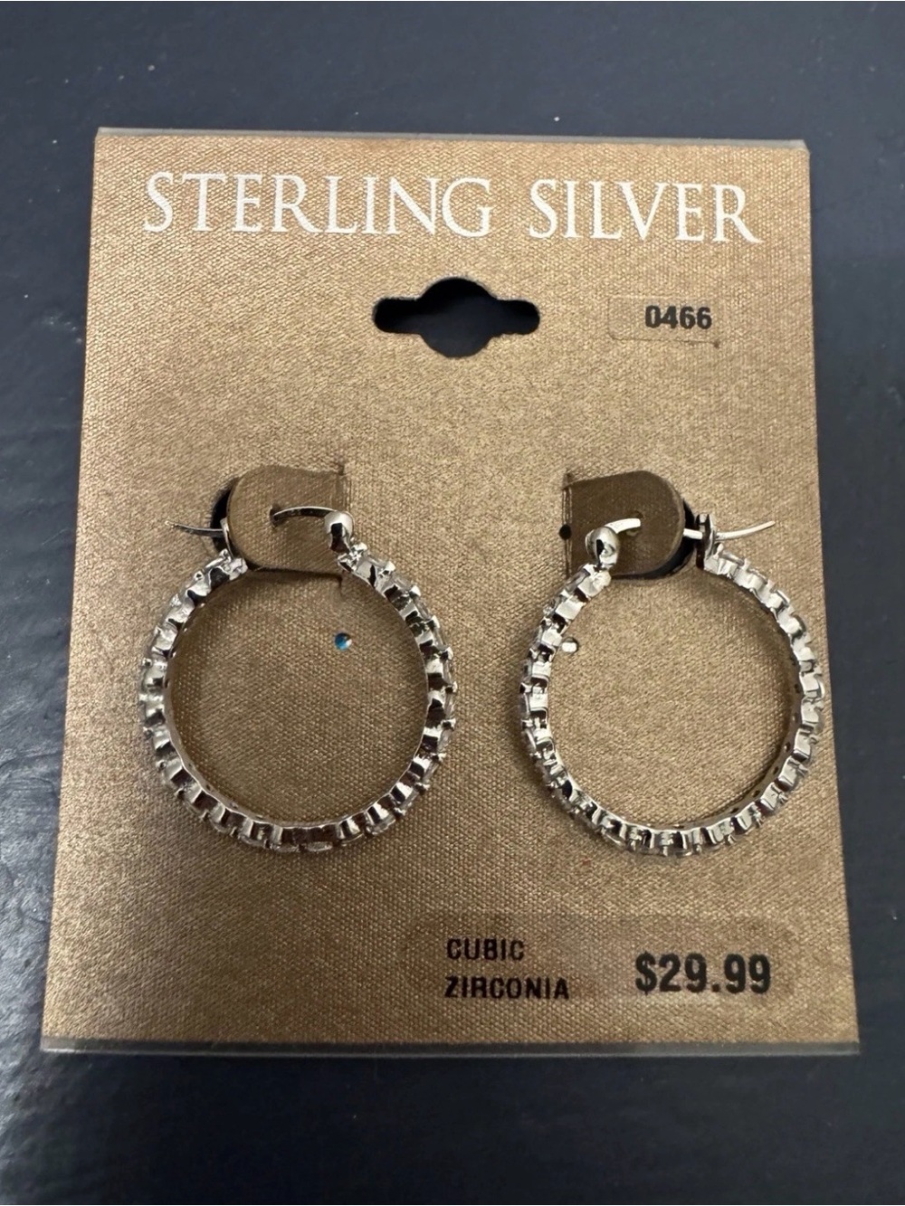 Sterling Silver Hoop Earrings